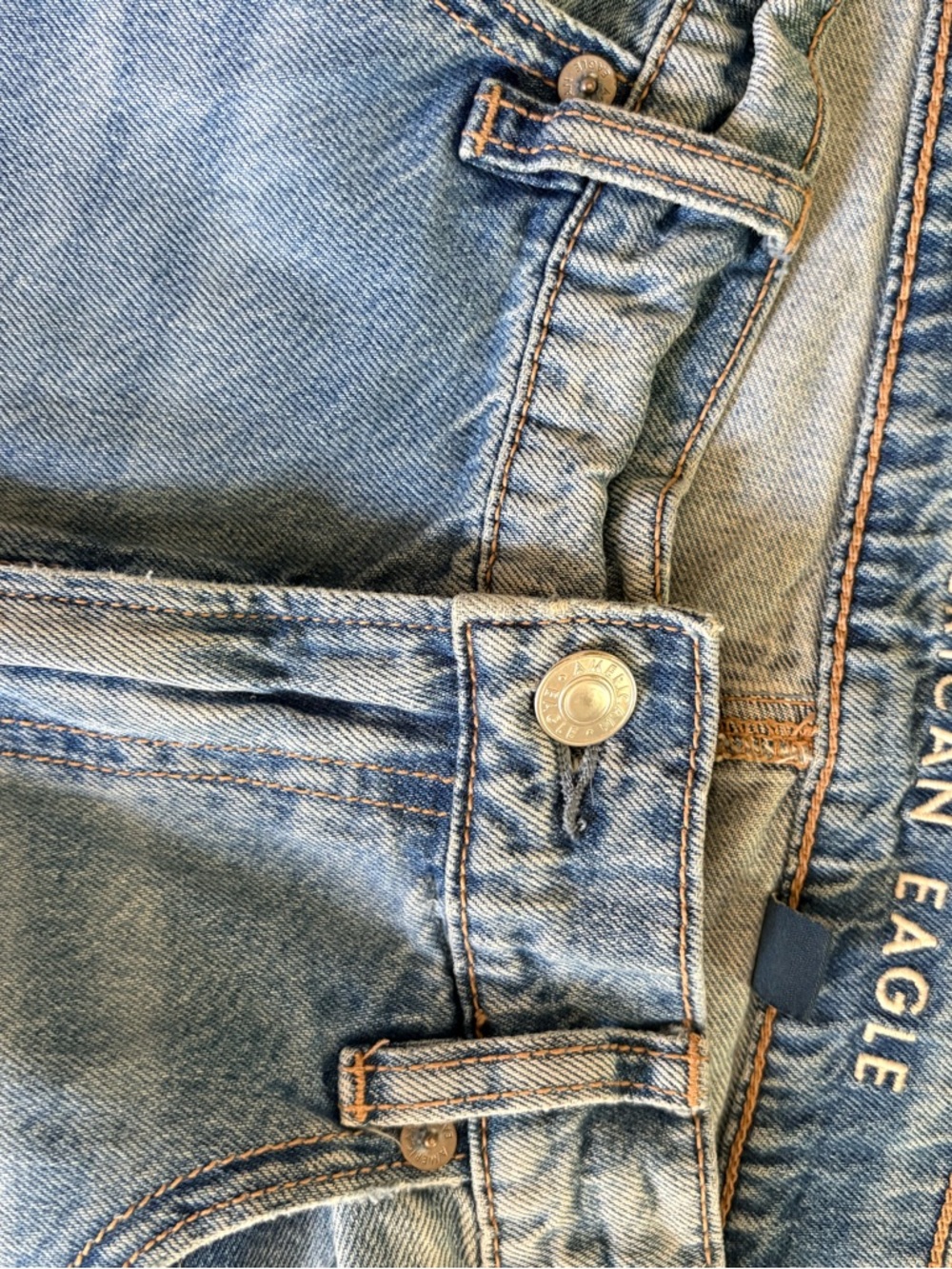 American Eagle Outfitters Strigid Super High-Waisted Ultra Wide-Leg Jean - Picture 3 of 7